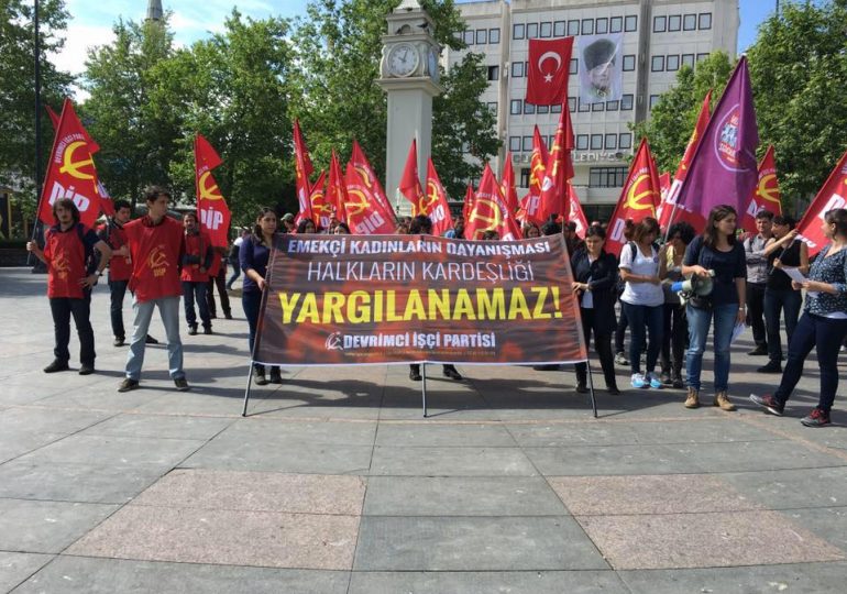 INFO ON COURT CASE: IMMENSELY SUCCESSFUL FIRST SESSION OF THE TRIAL OF THE SIX WOMEN OF DIP FOR PROPAGANDA OF AND SUPPORT TO TERRORISM IN ÇORLU
