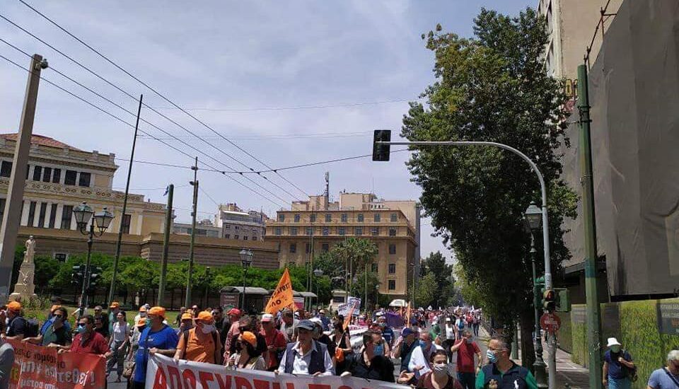 Πανεκπαιδευτική διαδήλωση στην Αθήνα