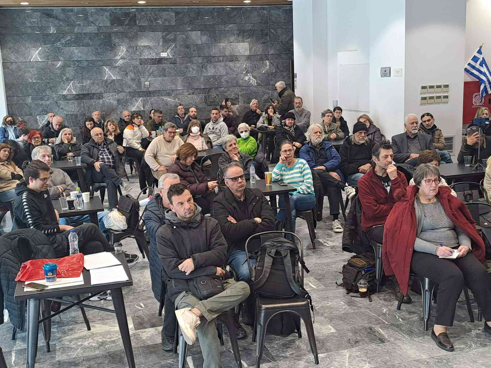 Εκδήλωση για το Έγκλημα των Τεμπών στο Ίλιον